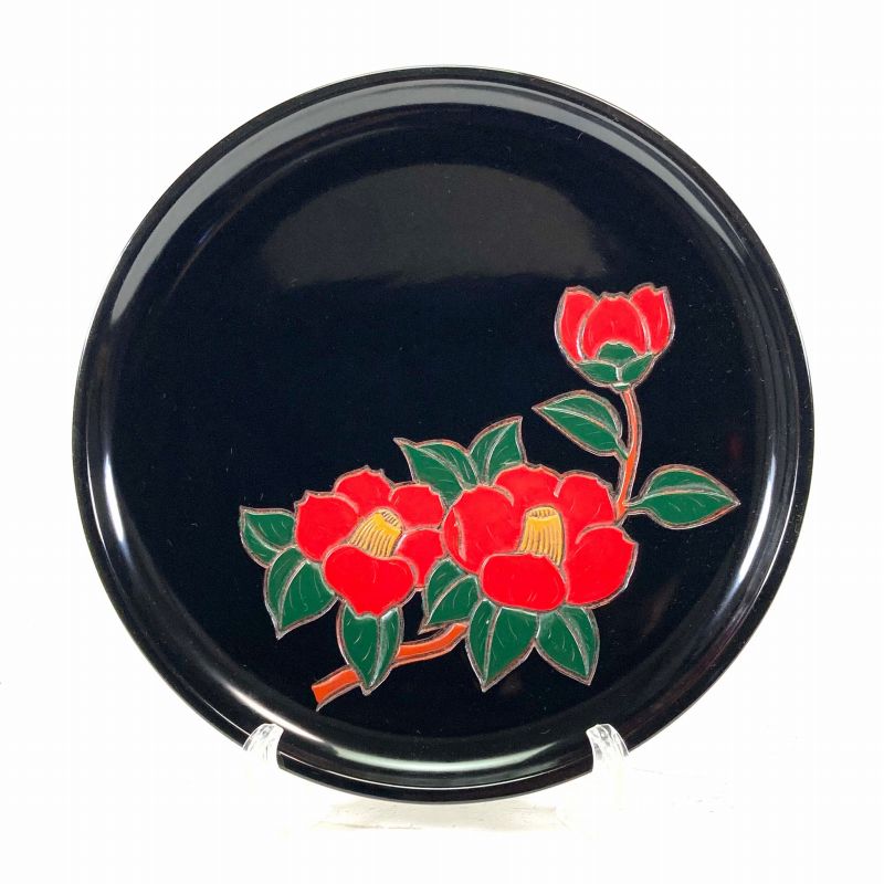 楽天市場】村上木彫堆朱 花台 飾り台 0001伝統的工芸品 華道 茶道