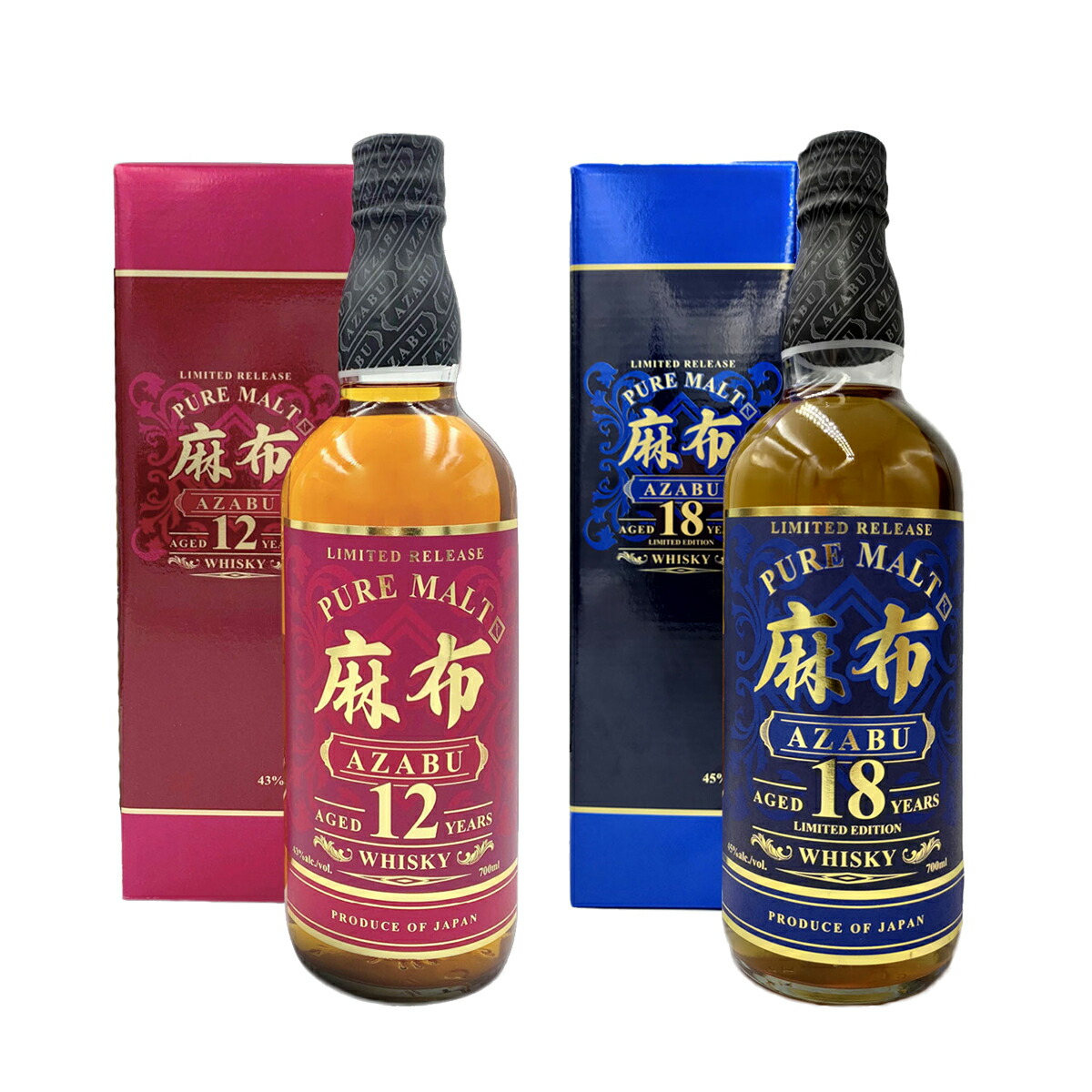 楽天市場】麻布18年ウイスキーリミテッドエディション 45度 700ml