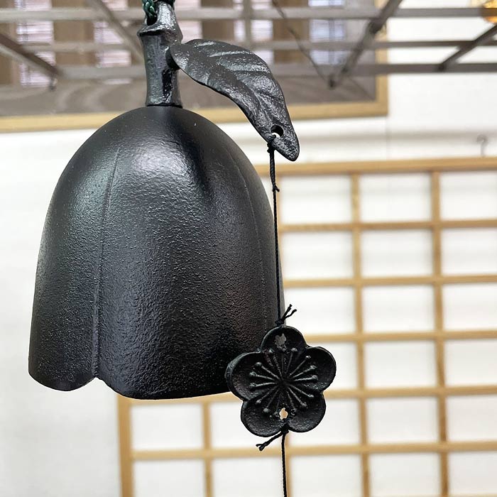 楽天市場】風鈴 折り鶴 大 南部鉄風鈴 縁起物 おりづる日本製 金運向上