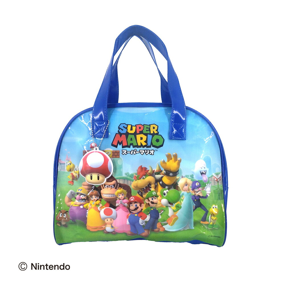 楽天市場】スーパーマリオ ビーチトートバッグ ビーチバッグ プール