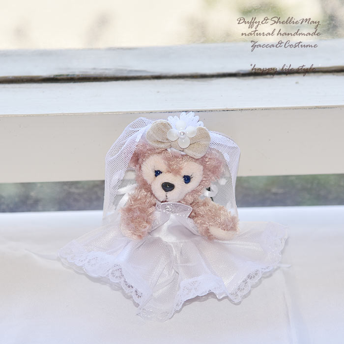 楽天市場】ダッフィー シェリーメイ ウエディング ドレス チャーム