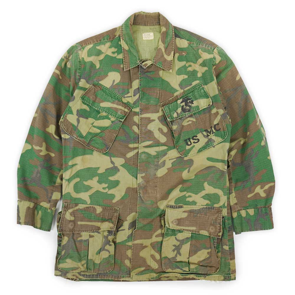 楽天市場】60's US Army ERDL Jungle Fatigue Jacket Green Leaf