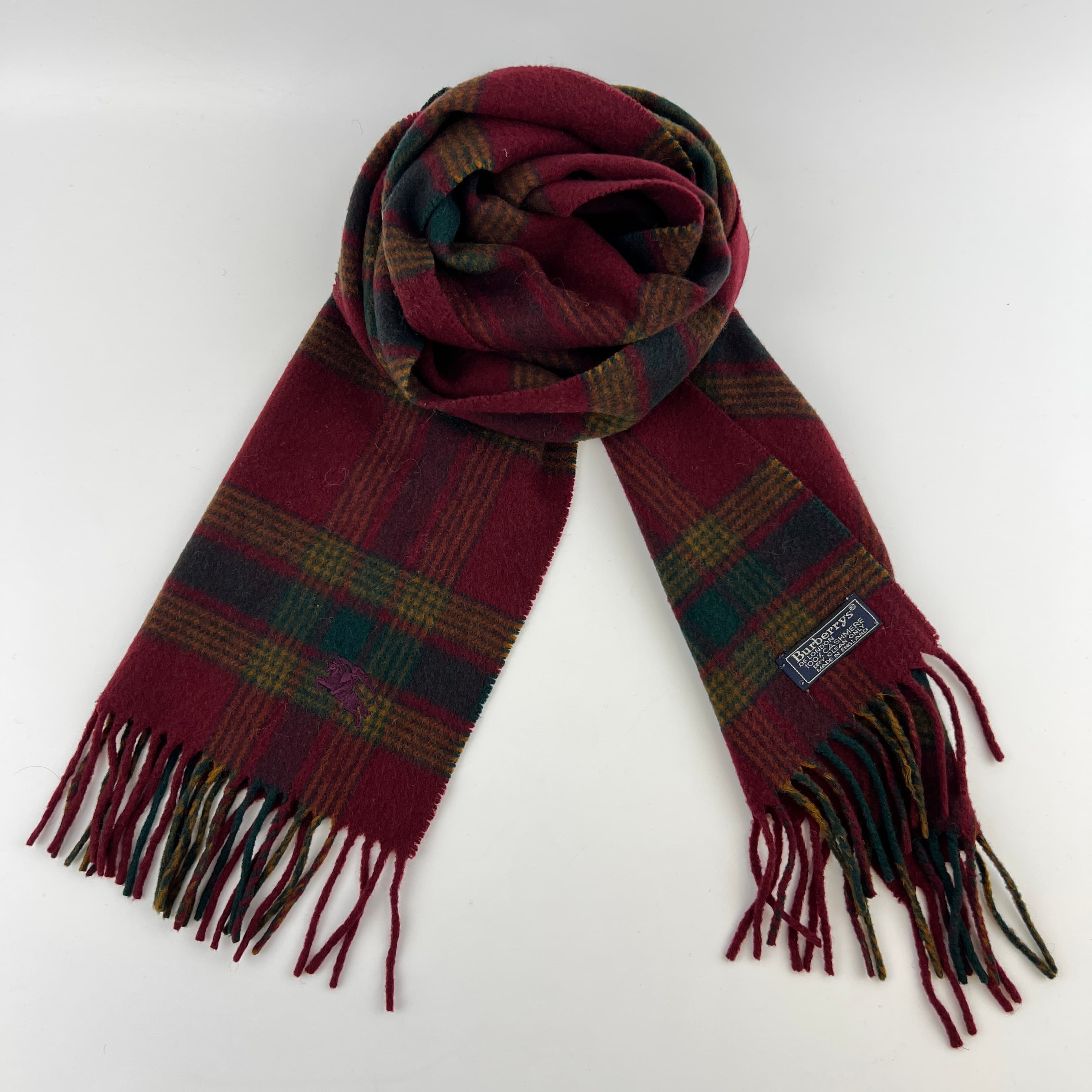 楽天市場】BURBERRY バーバリー ノバチェック柄マフラー カシミヤ100