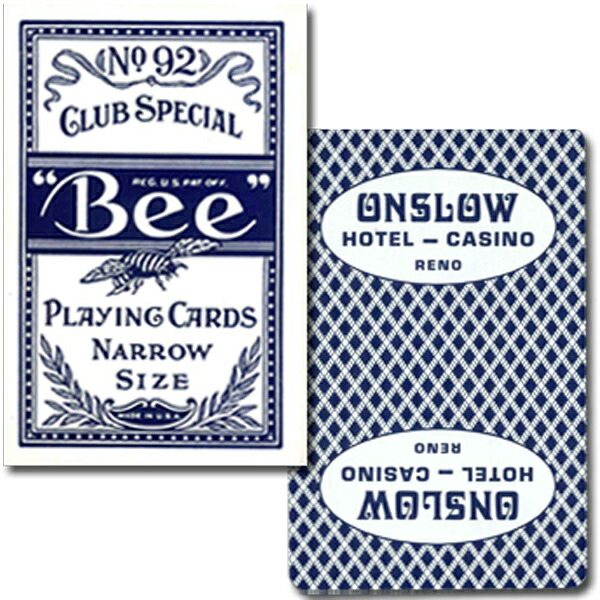 楽天市場】ビー・カジノホテルカード ブリッジサイズ- El Capitan - 赤