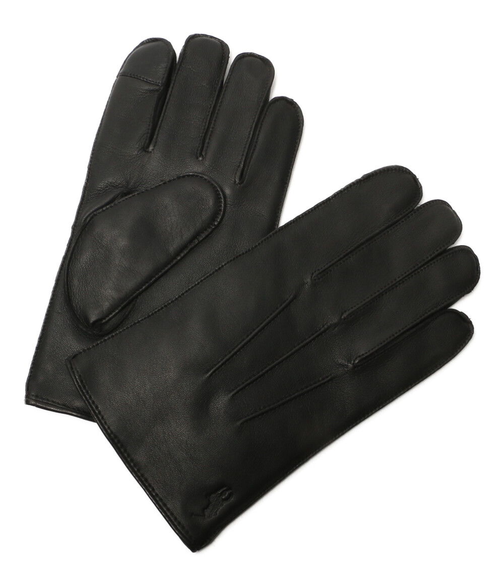 楽天市場】AURALEE アルパカウール混 メルトン 手袋 - オリーブ