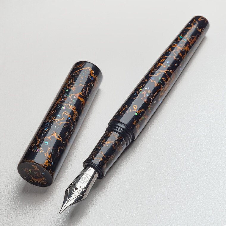 楽天市場】【WA288】【WANCHER】世界樹万年筆 伝統技法 白檀塗 EF/F/M