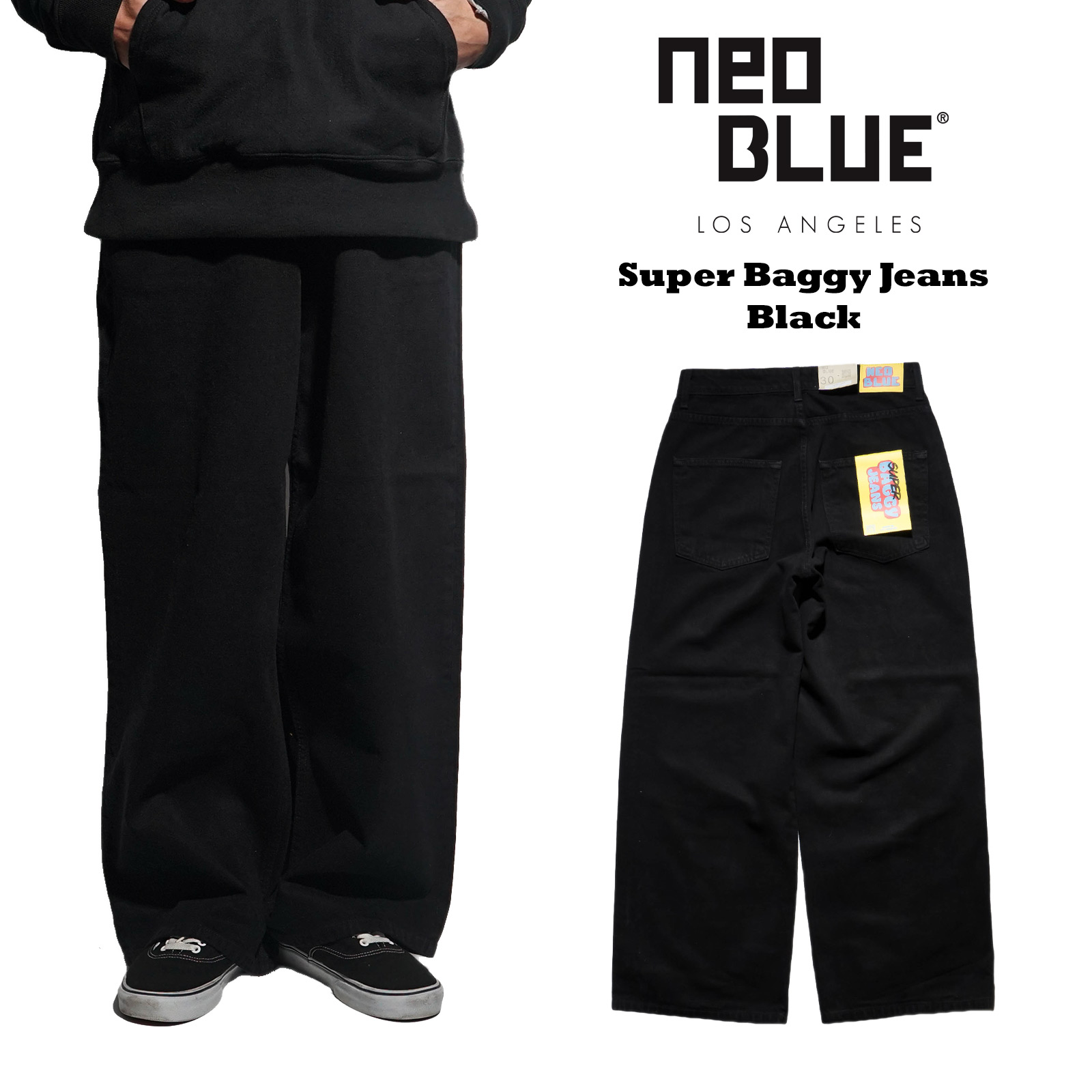 楽天市場】ネオブルー NEO BLUE ブラックバギー チノパンツ ｜ 6601