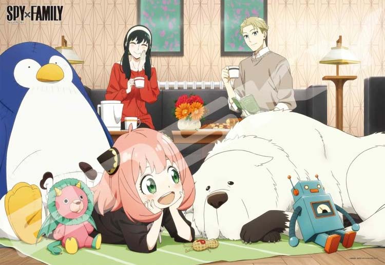 楽天市場】エンスカイ SPY×FAMILY ジグソーパズル 1000ピース くつろぎ