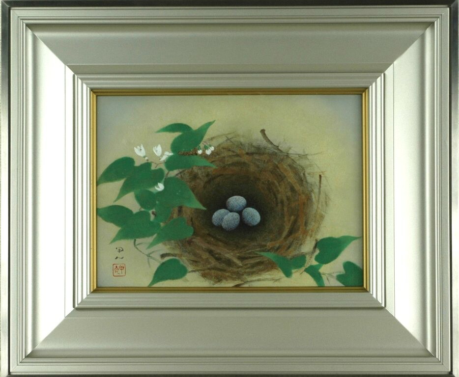 楽天市場】工藤甲人 「くさむらのともしび」 日本画6号 : 小野画廊