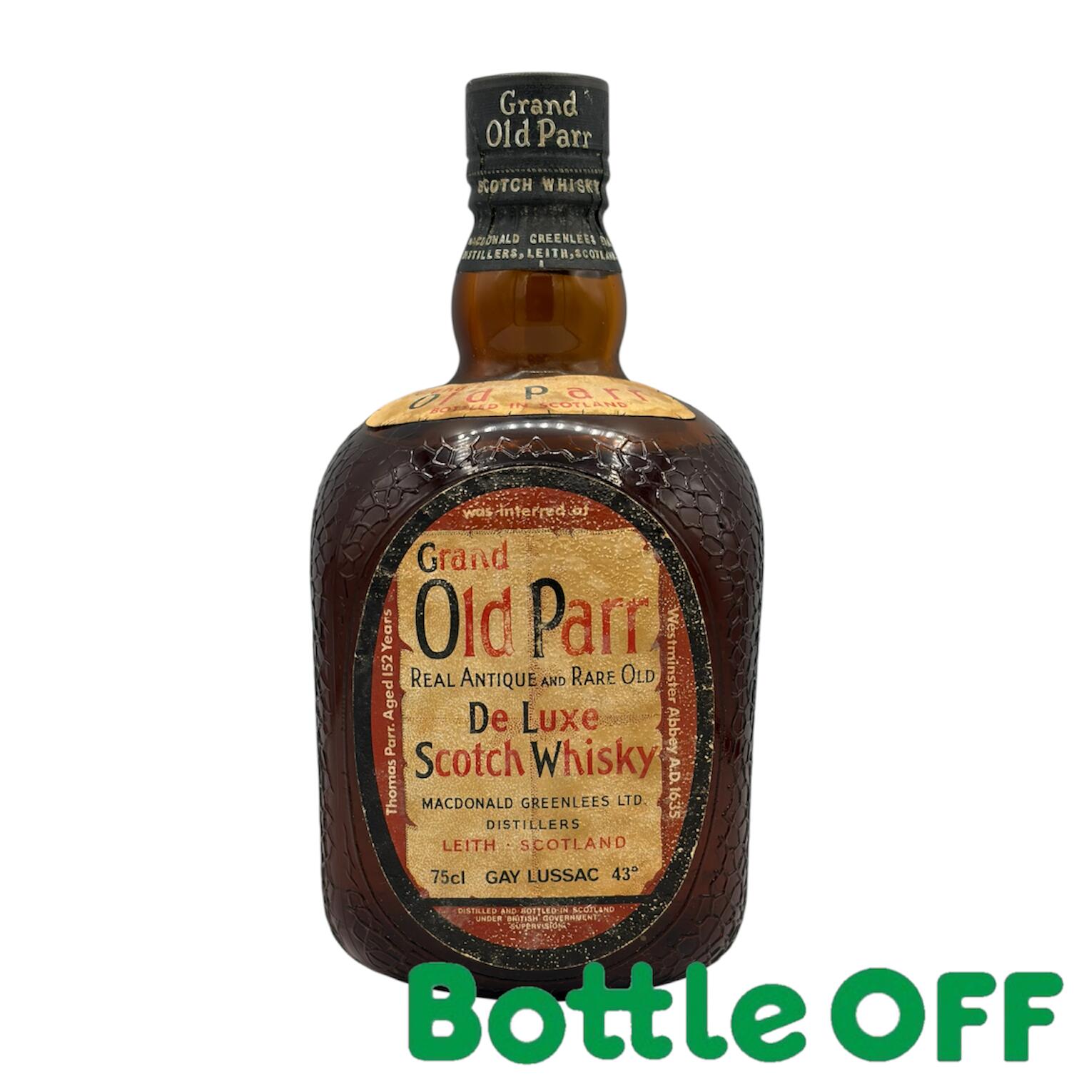 楽天市場】特級グランド オールドパー 12年デラックス クイーンサイズ