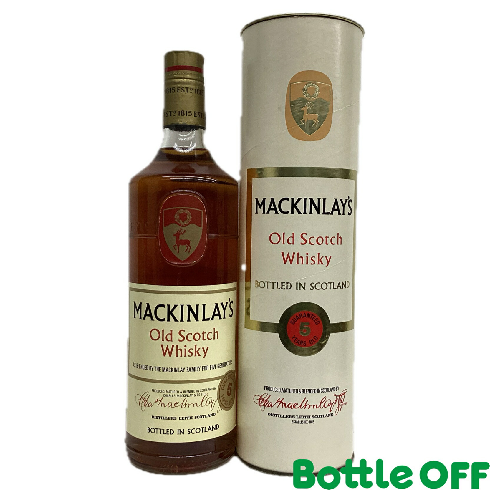 楽天市場】特級 マッキンレー5年MACKINLAY'S5 YEARS OLD43度／760ml