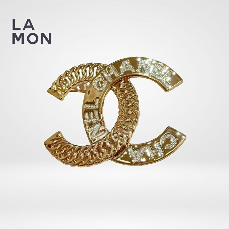 CHANEL CCロゴ ブローチ フラワーライン CHANEL CCロゴ ブローチ