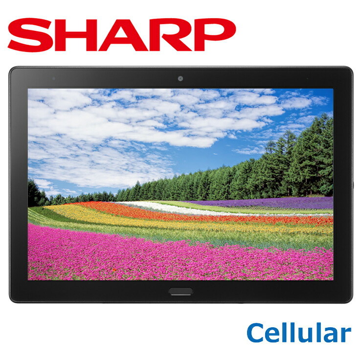 楽天市場】【公式正規品】SHARP タブレット SH-T01 wifiモデル 約10.1