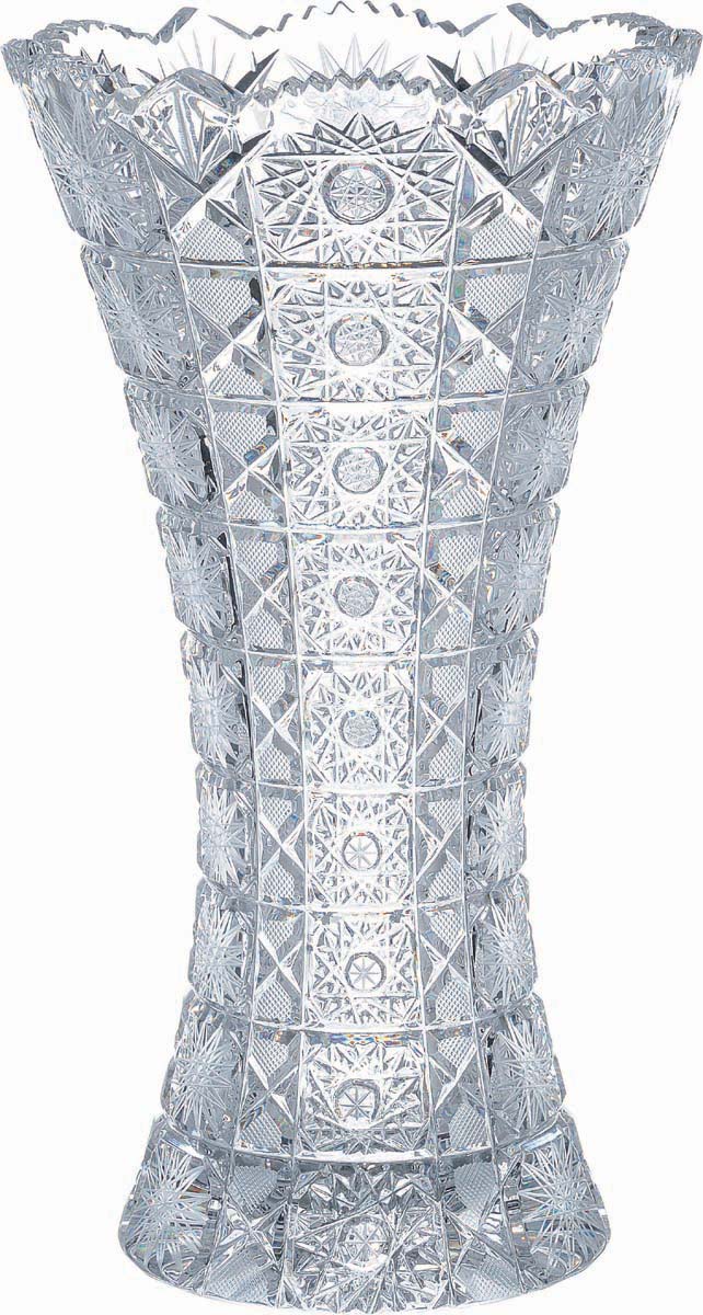 ⭐️超お得⭐️七色の虹☆ボヘミア クリスタルガラス 豪華な花瓶☆