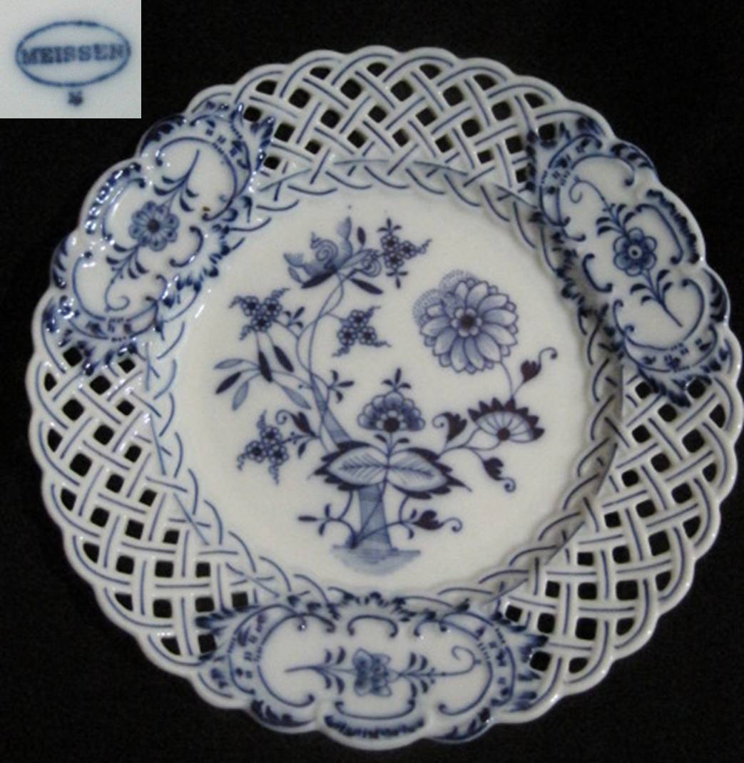 楽天市場】【アンティーク】 マイセン 【ボタン剣】 ブルーオニオンの