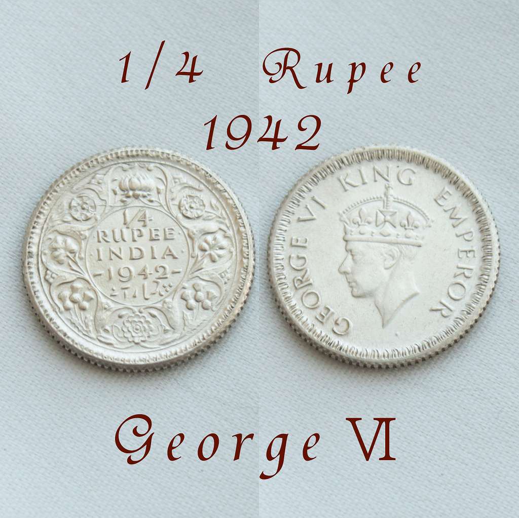 楽天市場】銀貨 イギリス領 インド帝国 1ルピー 年代ランダム VF India