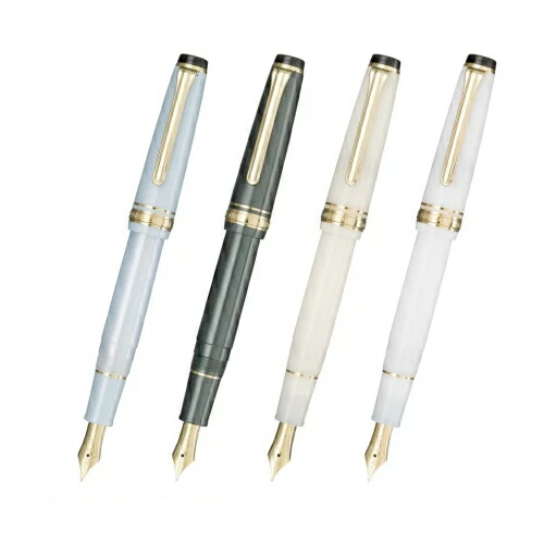 楽天市場】セーラー万年筆 四季織 雪月空葉 万年筆 春空/万葉/名月/垂