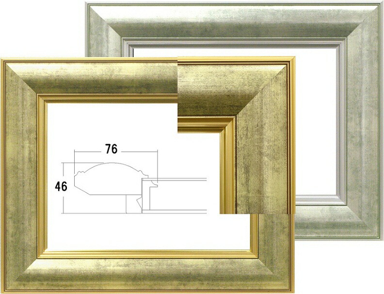 F50号キャンバス仮額 組立額縁 2個セット カットキャンバス1枚付 F50号
