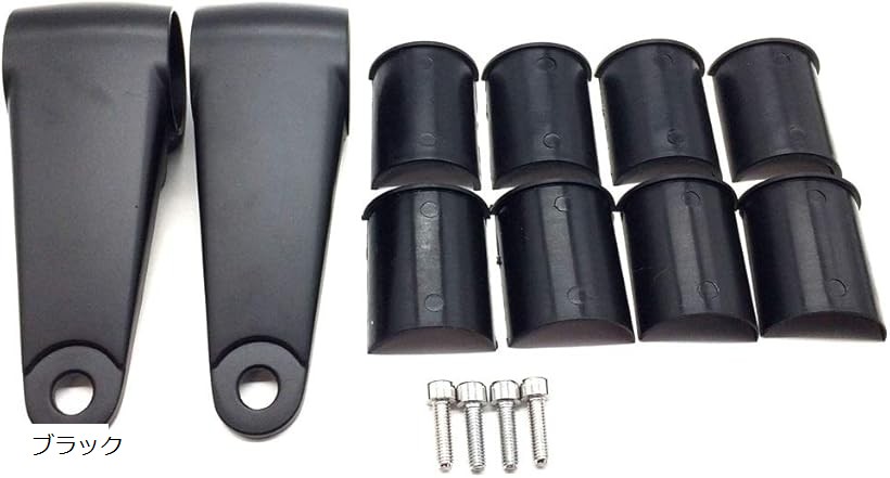 楽天市場】ヘッドライト ステー 36パイ 39パイ カラー 付き 左右