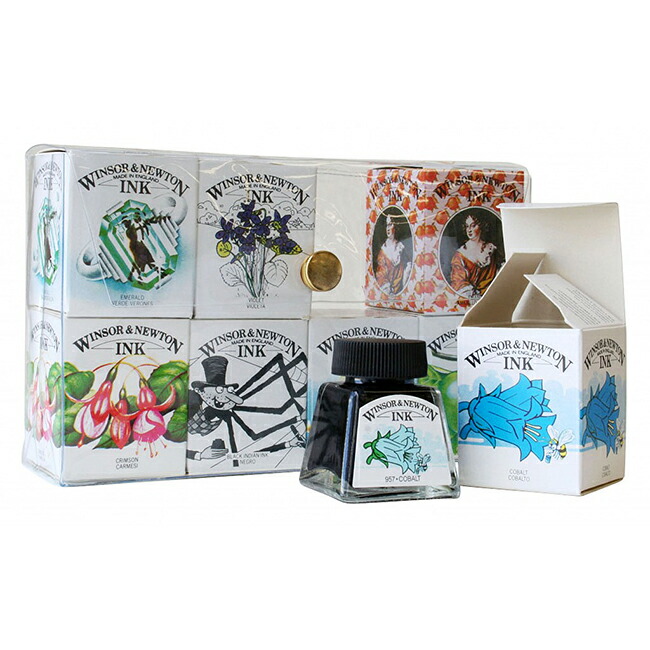 ドローイングインク/つけペン・ガラスペン・筆用インク（つけペン