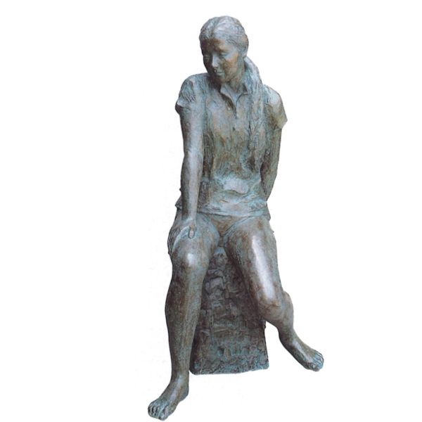 ブロンズ像 『 艶舞 』 レオタード 林良慶 美術工芸 乙女 女性像 楽天