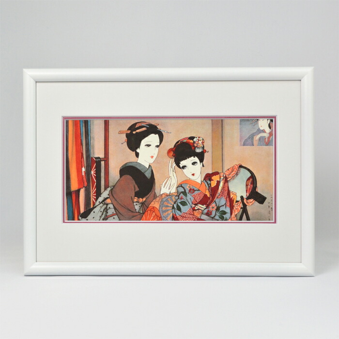 楽天市場】中原淳一 木版画・梅の頃 : 中原淳一ショップそれいゆ