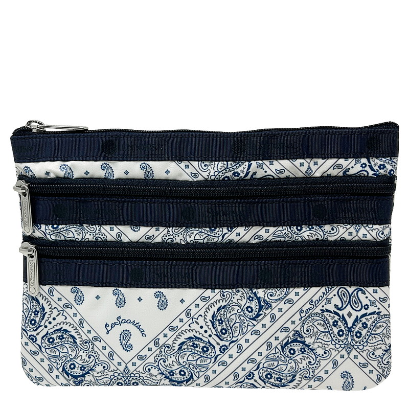 楽天市場】レスポートサック ポーチ ネイビー 7158 ジップポーチ