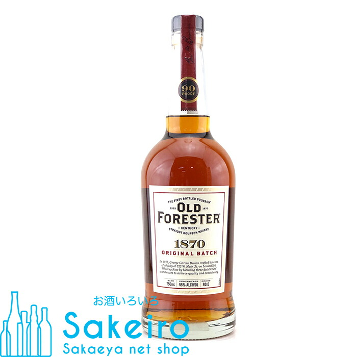 楽天市場】オールド フォレスター 750ml 43度 最新ニューボトル Old