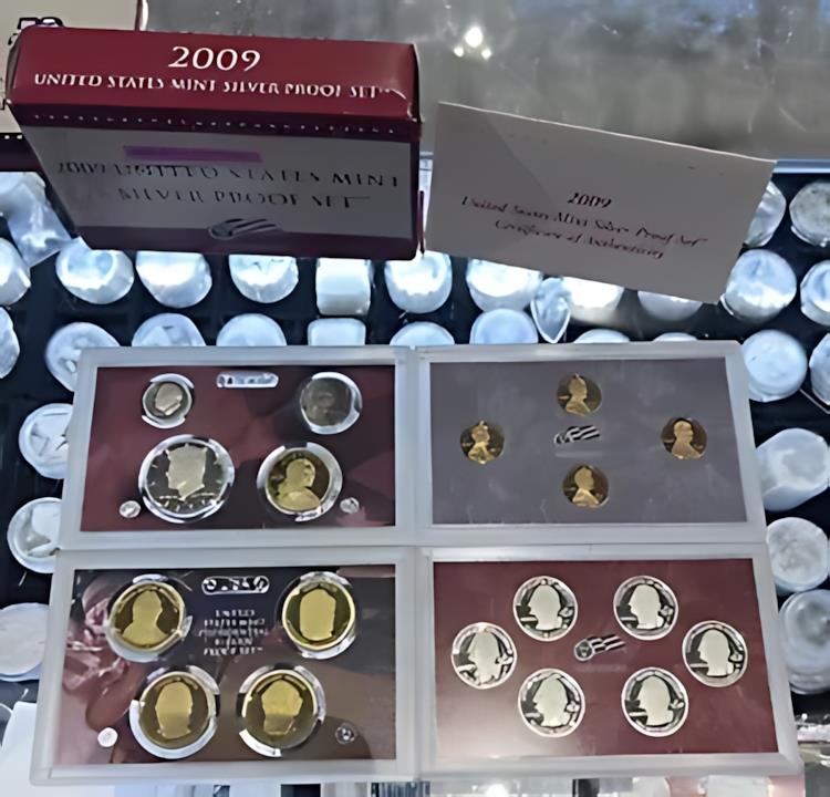アメリカ造幣局 1995 プレミア シルバー プルーフセット