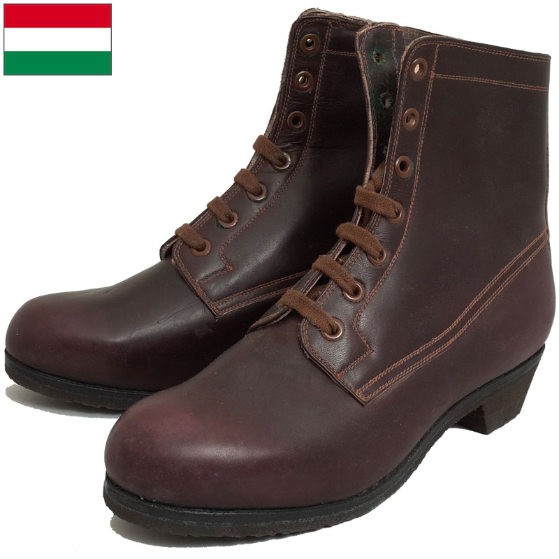 楽天市場】フランス軍 2バックル コンバットブーツ レザー ブラウン