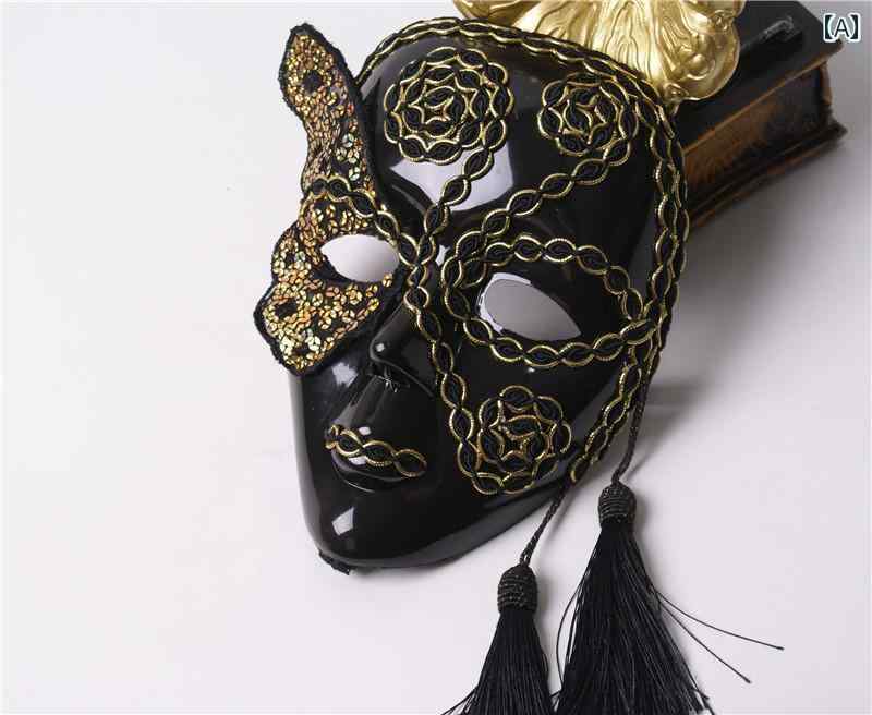 楽天市場】イタリア製 輸入雑貨 ベネチアンマスク アイマスク グリーン