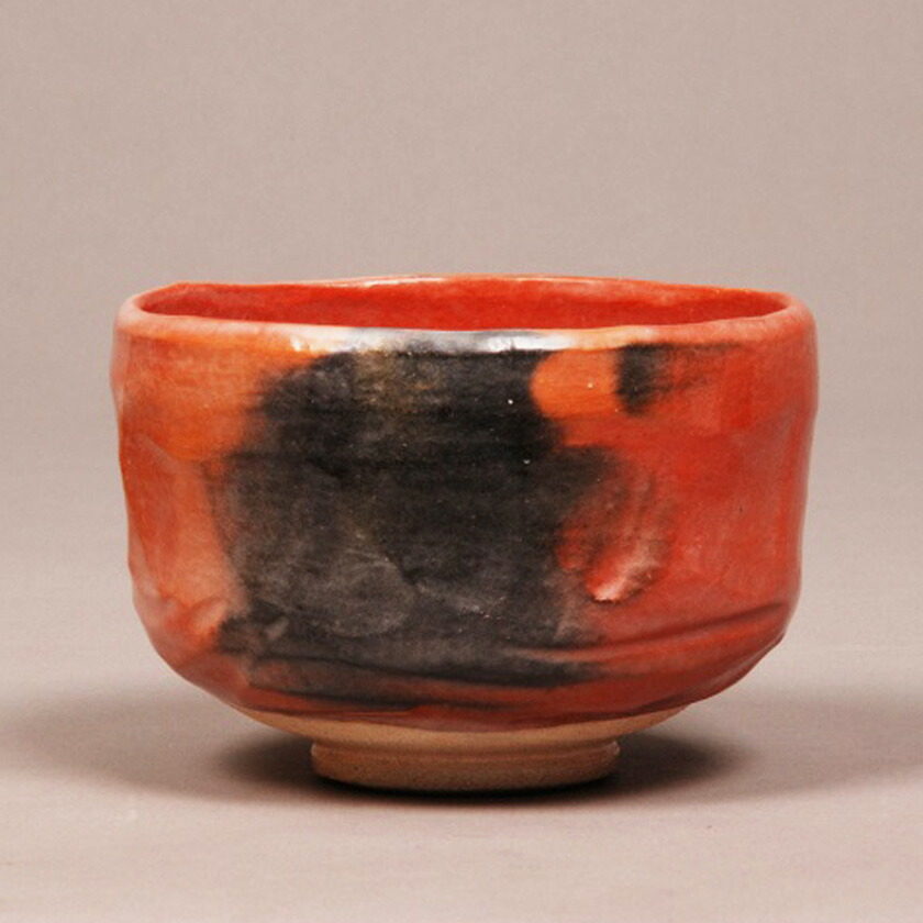 楽天市場】茶道具 楽茶碗 松楽窯作 赤楽茶碗 : 茶道具・抹茶・八女茶の