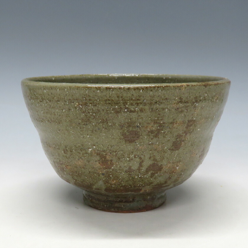 楽天市場】茶道具 抹茶碗 茶碗 刷毛目 青伊羅保 中村与平作 : 茶道具