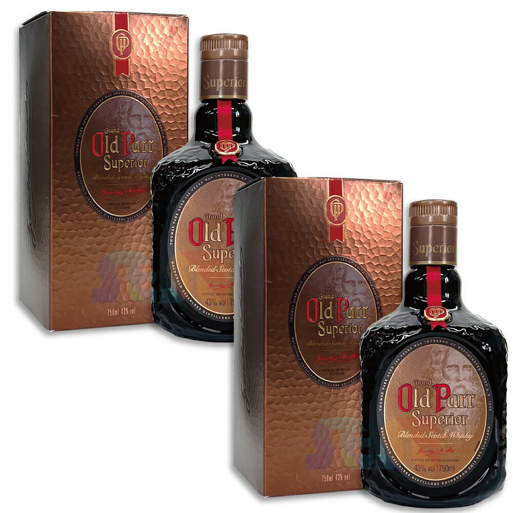 Old Parr Superior 750ml 箱入りウイスキー