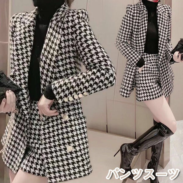 楽天市場】パンツスーツ セットアップ 卒業式 レディース テーラード