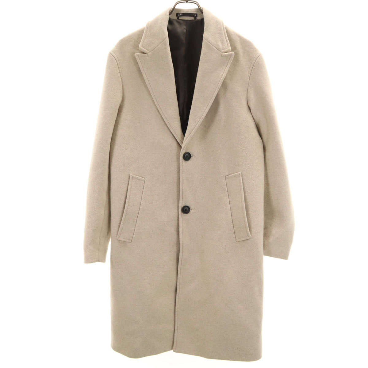 楽天市場】【中古】 ZARA ザラ ロングコート チェスターコート