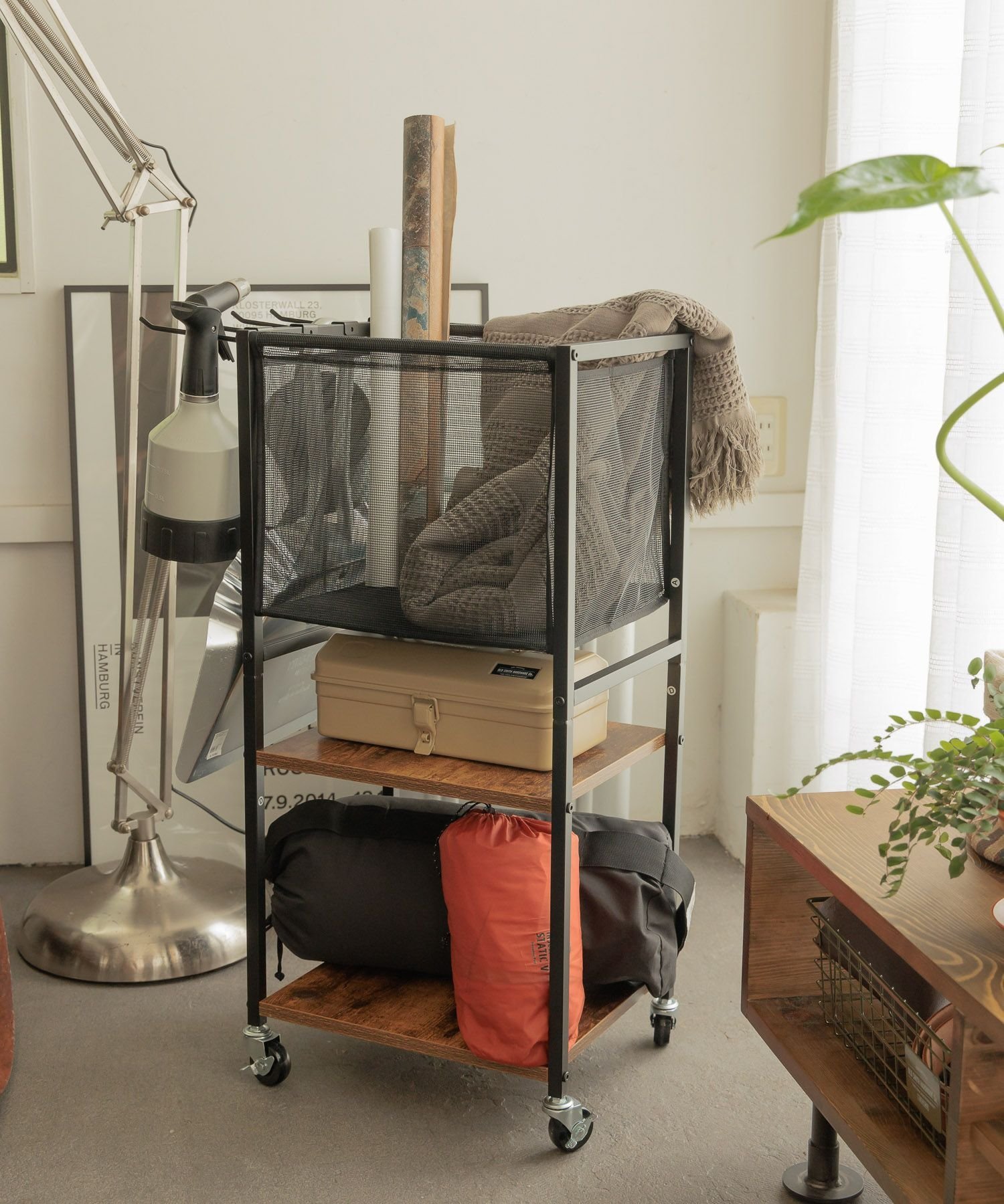 楽天市場】【SALE／30%OFF】オリジナルシェルフワゴン niko and