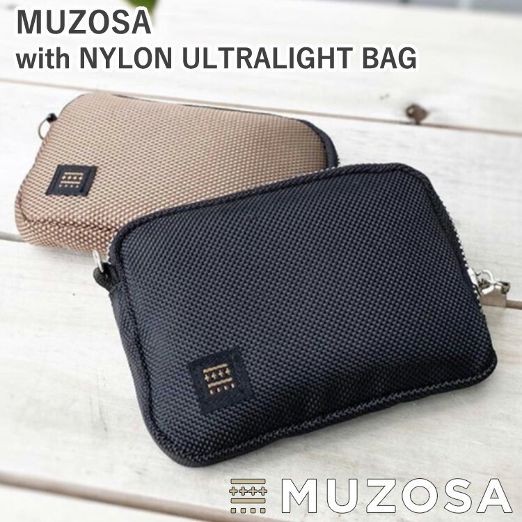 楽天市場】【300円OFFクーポン】MUZOSA with NYLON ULTRALIGHT BAG (TV