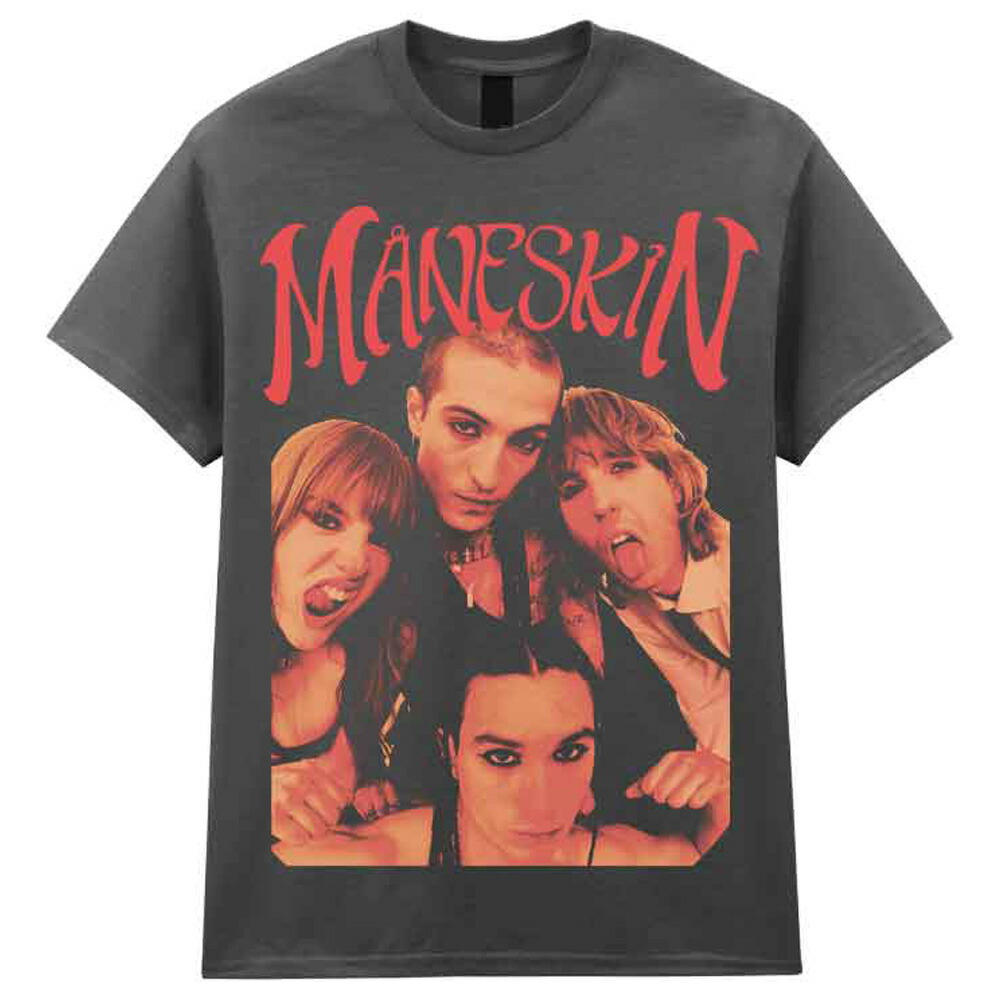 楽天市場】ROCK TEE MANESKIN-1[マネスキン] LIVE AT CIRCO MASSIMO