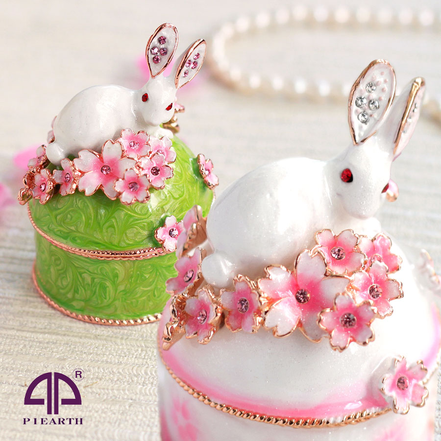 Daum ドームウサギPETIT LAPINクリスタル置物フランス製