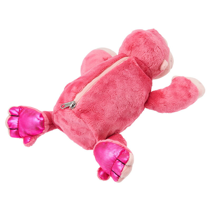 NICI ゴリラ ピンク ぬいぐるみ ペンケース ペンポーチ 筆箱