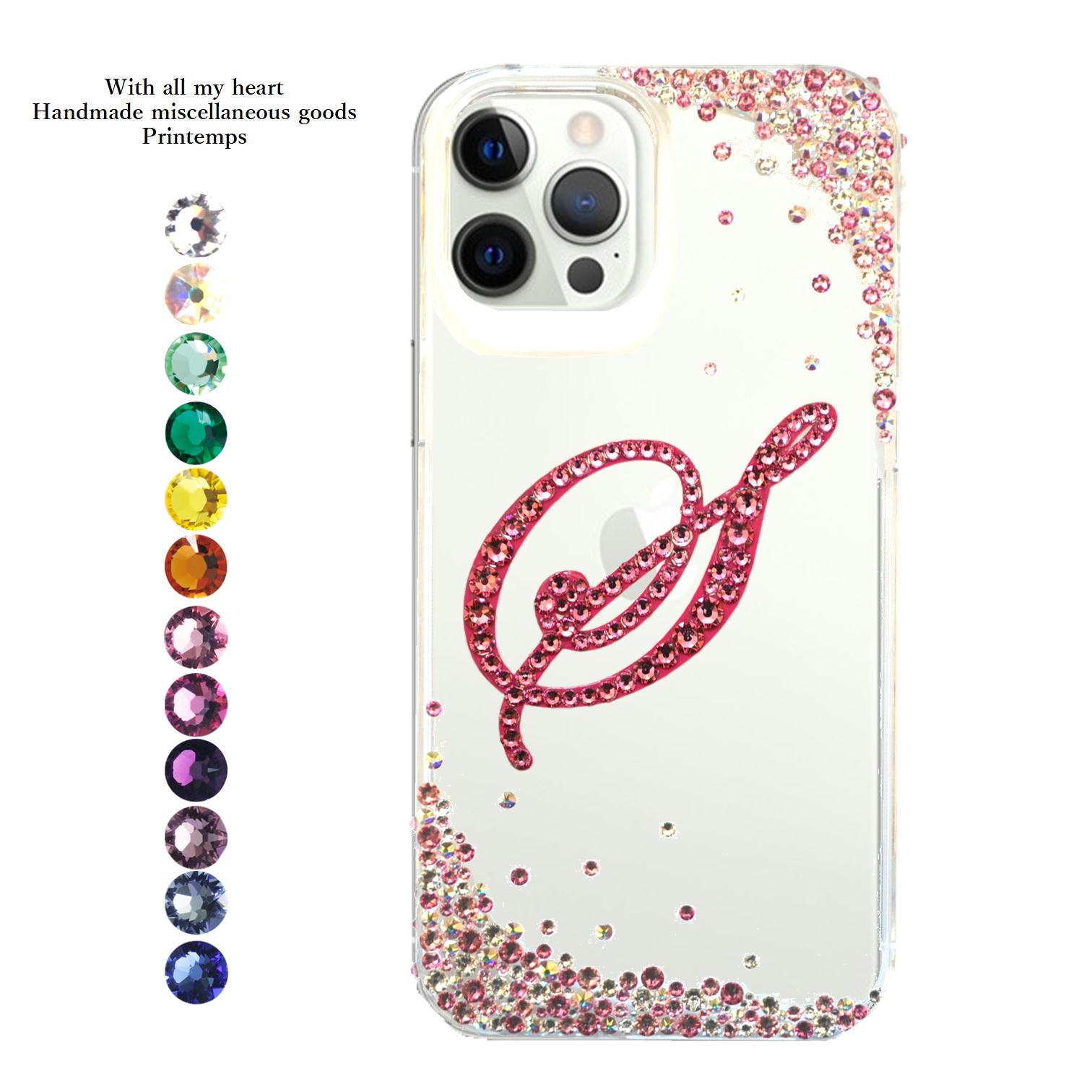 SWAROVSKI - 【スワロフスキー】iPhone12 iPhone12Proケース ライト
