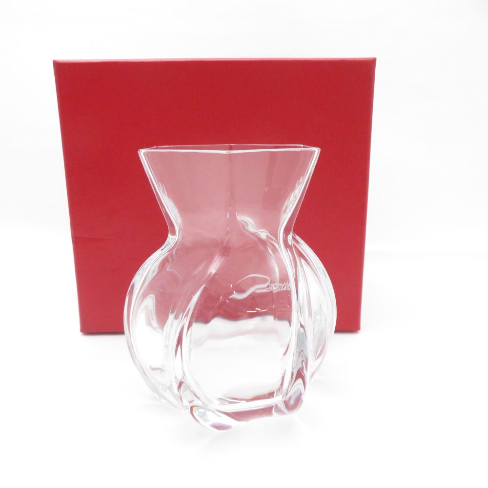 未使用☆Baccarat バカラ 花瓶 一輪挿し☆ks