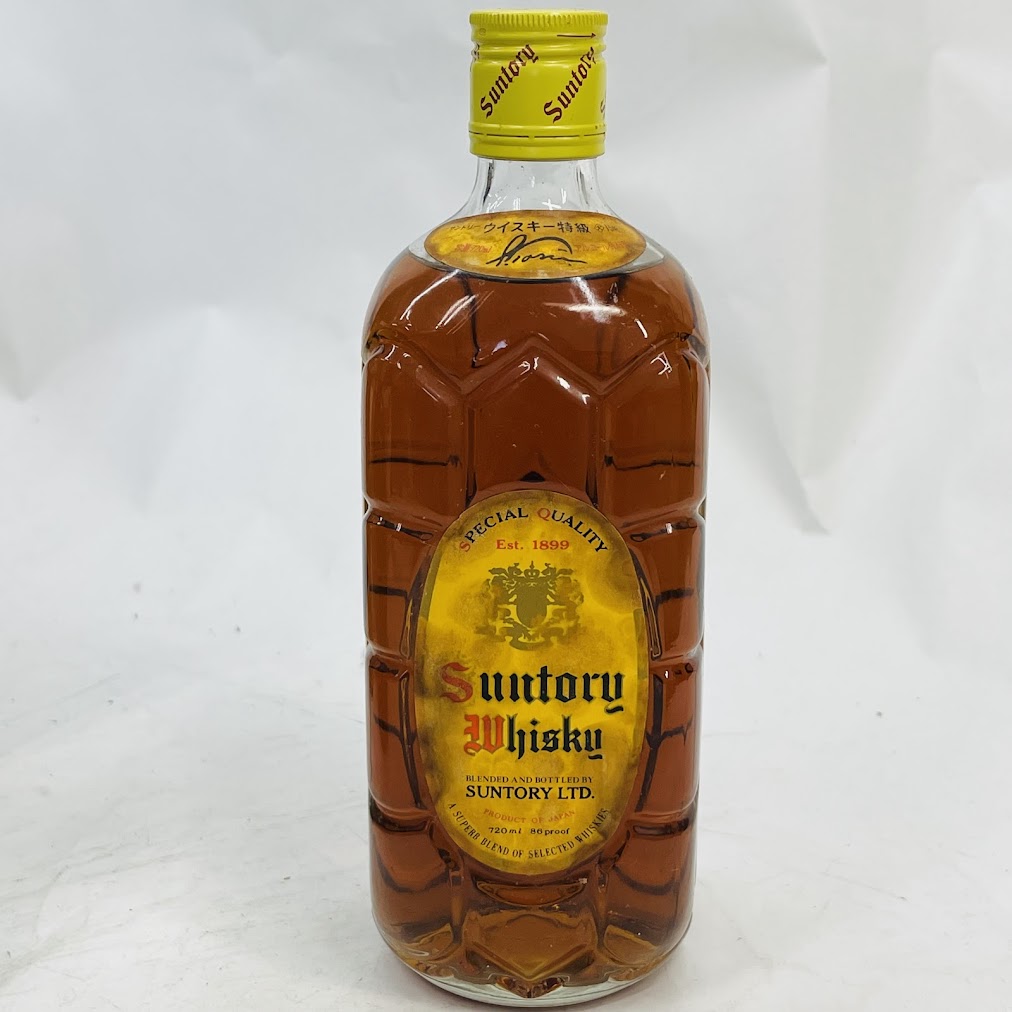 オールド ウイスキー 寿屋 720ml 43％ 角瓶 サントリーウイスキー 特級