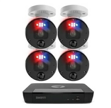 楽天市場】SWANN NVR セキュリティシステム 4Kカメラ 4台セット/1TB