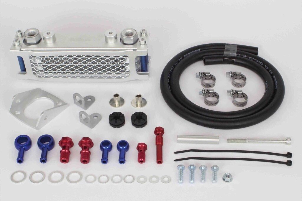 楽天市場】SP武川 takegawa 07-07-0391 オイルクーラー 4段コア