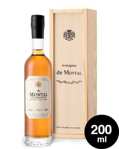 楽天市場】◎ 木箱入り アルマニャック ド モンタル [ 1991 ] 200ml