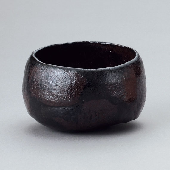 楽天市場】茶道具 楽茶碗 黒茶碗 銘 「紙屋」 光悦写 佐々木昭楽作