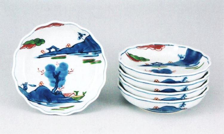 楽天市場】【有田焼】【源右衛門窯】 染付向日葵湯呑 5ヶ揃【源右衛門