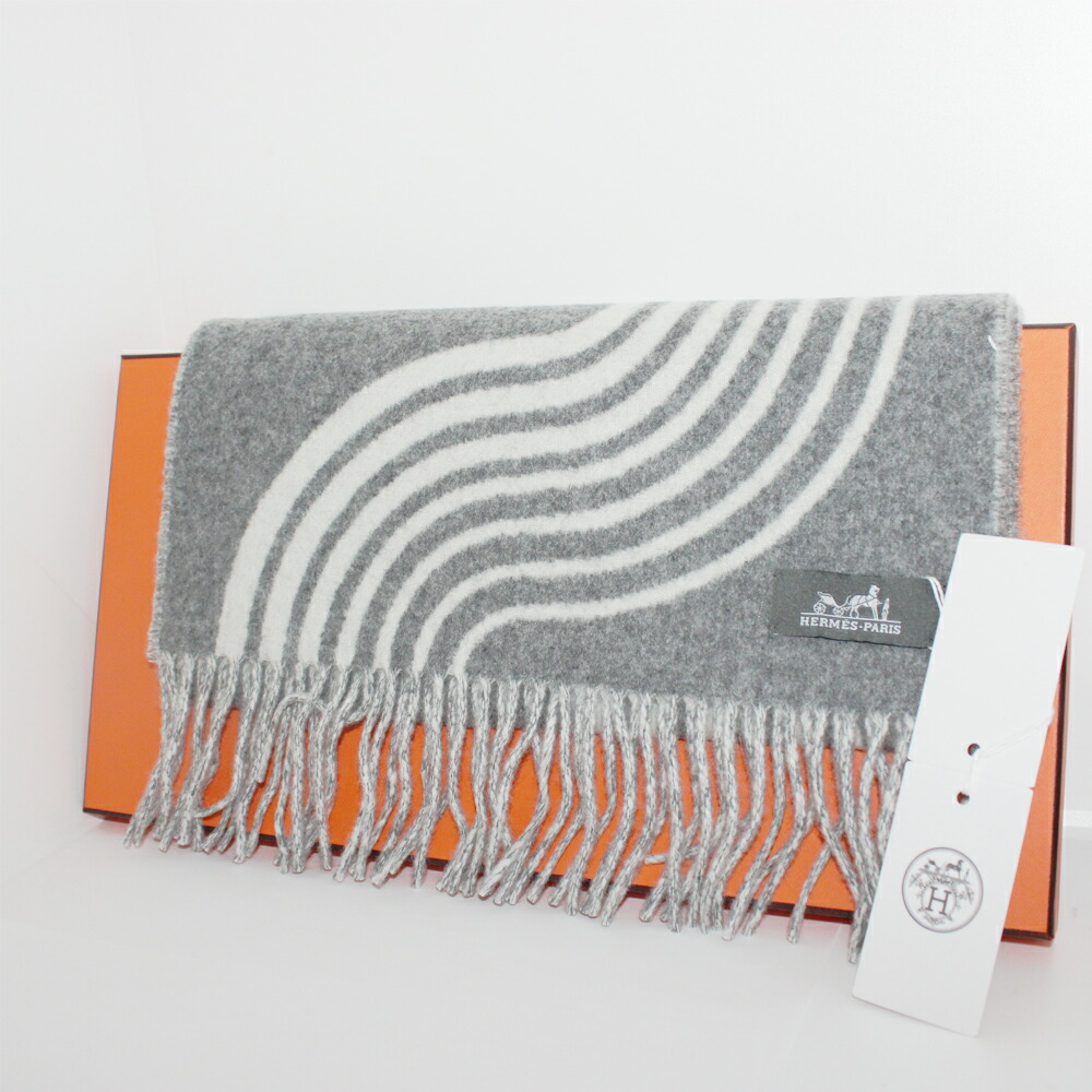 楽天市場】エルメス マフラー クリック・セ・ヌエ ネイビー フリンジ